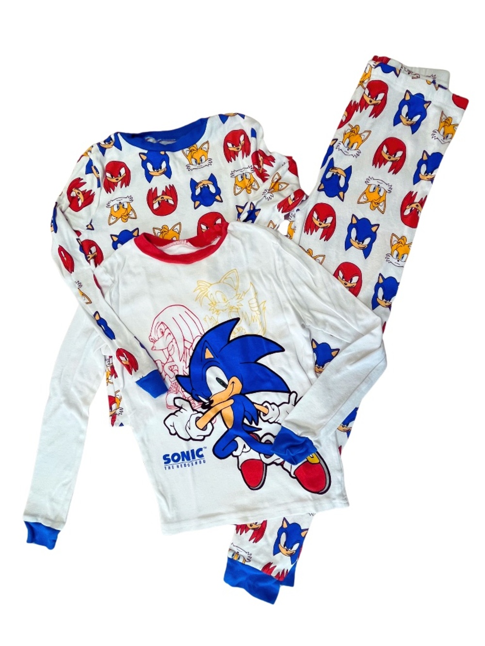 Sonic The Hedge Hog Sleepwear Boys Size 12